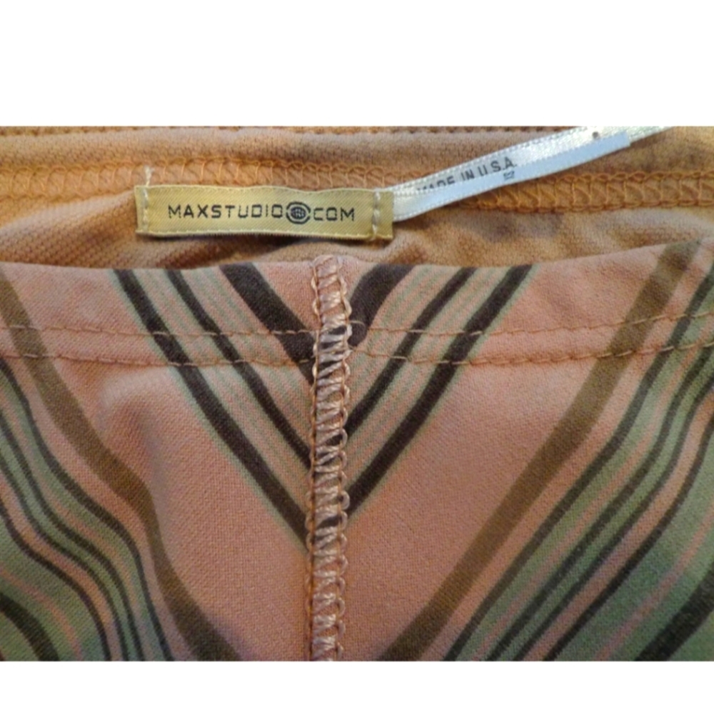 Max Studio Multi Color Asymmetrical Hem Slip On L… - image 8